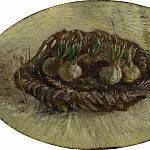 Basket of Hyacinth Bulbs, Vincent van Gogh