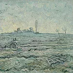 The Plough and the Harrow , Vincent van Gogh