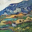 Les Alpilles, Mountain Landscape near Saint-Remy, Vincent van Gogh