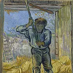The Thresher , Vincent van Gogh