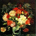 Vase with Carnations, Vincent van Gogh