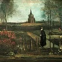 Parish garden in Nuenen, Spring, Vincent van Gogh