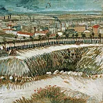 Industrial landscape – on the outskirts of Paris near Montmartre, Vincent van Gogh