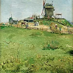 Le Moulin de la Gallette, Vincent van Gogh