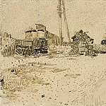 Railway Storage Yard, Vincent van Gogh