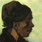 Head of a Brabant Peasant Woman, Vincent van Gogh