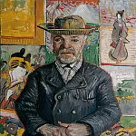 Portrait of Pere Tanguy, Vincent van Gogh