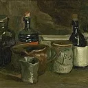 Still-Life with Bottles and Earthenware, Vincent van Gogh