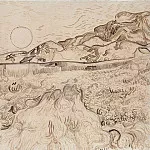 Enclosed Field behind Saint-Paul Hospital, Vincent van Gogh