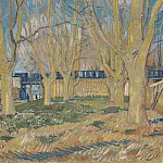 Avenue of Plane Trees near Arles Station, Vincent van Gogh