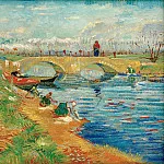 Vincent van Gogh - The Gleize Bridge over the Vigueirat Canal