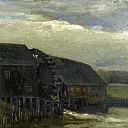 WATER MILL AT OPWETTEN, Vincent van Gogh