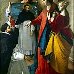 Hermitage ~ part 07 - Maina, Juan Bautista - Appearance of Madonna Dominican monk in Soriano