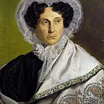 Иоганн Мориц Ругендас - Ретель, Альфред (1816-1859) - Портрет матери художника