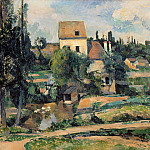 Mill at Pontoise, Paul Cezanne
