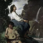 Жан-Этьен Лиотар - Фейербах, Ансельм (1829 - 1880) - Воспоминание о Тиволи