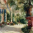 Эрнст Майер - Блехен, Карл (1798-1840) - Интерьер Пальмового дома