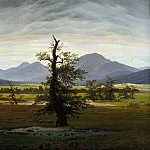 Адольф Зенф - Фридрих, Каспар Давид (1774 - 1840) - Одинокое дерево