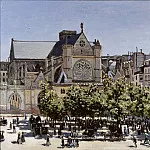 Моне, Клод – Церковь Сен-Жермен л’Оксеруа в Париже