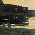 Старая и Новая Национальные Галереи (Берлин) - Лейстиков, Вальтер (1865-1908) - Озеро Грюневальд