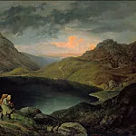 Якоб Беккер - Рихтер, Людвиг (1803-1884) - Озеро в Исполиновых горах