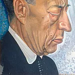Portrait of Composer Rachmaninov, Boris Grigoriev