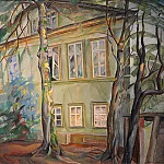 Илья Ефимович Репин - Дом под деревьями