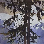 The spruce, Zinaida Serebryakova