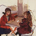Tata and Katya, Zinaida Serebryakova