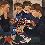 The house of cards, Zinaida Serebryakova