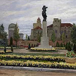 Monument to France in Belgrade, Nikolai Petrovich Bogdanov-Belsky