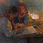 Working, Nikolai Petrovich Bogdanov-Belsky