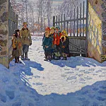 March Sunshine, Nikolai Petrovich Bogdanov-Belsky