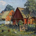 Farmhouse, Nikolai Petrovich Bogdanov-Belsky