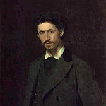 1876 Portrait of the Artist Ilya Repin, Ilya Repin