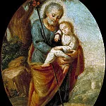 Владимир Лукич Боровиковский - Иосиф с младенцем Христом