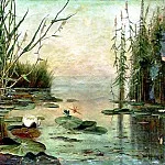 Lake with water lilies, Yuly Klever
