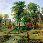 Farmyard (), Jan Brueghel the Younger
