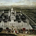 часть 5 Лувр - Испанская школа, XVII век -- Вид на дворец Эскориал