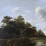 Mauritshuis - Jan Vermeer van Haarlem - A Farmstead by the Dunes
