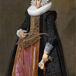 Portrait of Aletta Hanemans (), Frans Hals