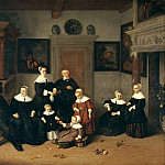 Семейный портрет, Адриан ван Остаде
