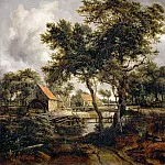 часть 4 Лувр - Хоббема, Мейндерт (Амстердам 1638-1709) -- Водяная мельница