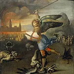 часть 4 Лувр - Рафаэль (Рафаэлло Санцио) (1483 Урбино - 1520 Рим) -- Святой Михаил и дракон