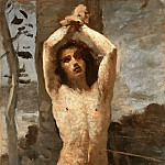Saint Sebastian, Jean-Baptiste-Camille Corot
