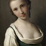 Рейксмузеум: часть 3 - Пьетро Ротари -- Молодая женщина, 1756-1762