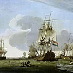 Rijksmuseum: part 3 - Vries, Jochem de -- De Groenlandvaarder ’Zaandam’ van rederij Claes Taan en Zn, Zaandam, op de walvisvangst, 1772