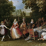 Загородный пикник, 1610, Давид Винкбонс