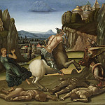 Sint Joris en de draak, 1495-1505, Luca Signorelli