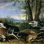 Part 6 Prado Museum - Snyders, Frans -- Caza de venado